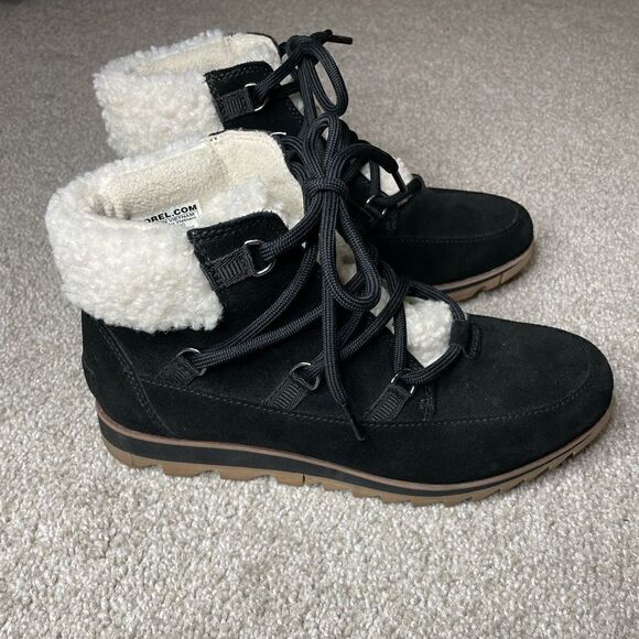 Sorel Harlow Lace Cozy Shearling Boot - Picture 3 of 8